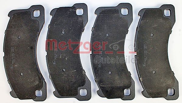METZGER 1170445 GREENPARTS Bremsbelagsatz, Scheibenbremse